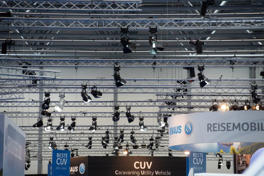 btl next | Licht Beleuchtung Rigging Caravan Salon | Kompetenz Veranstaltungstechnik